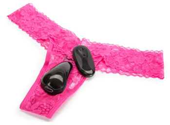 Secrets Remote Control 5 Function Vibrating Lace Thong