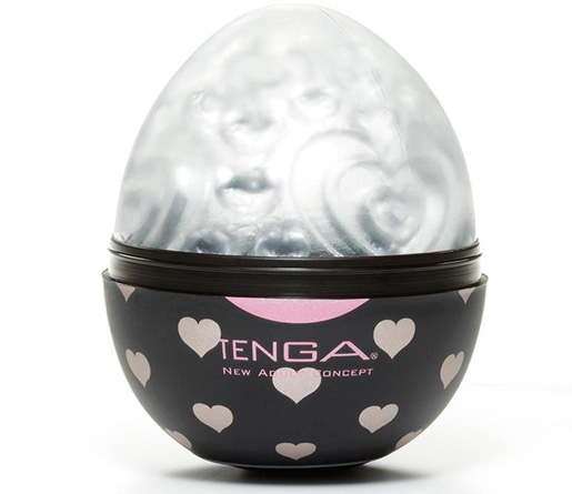 Tenga Egg Heart Textured