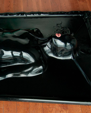 Latex Vac-Bed