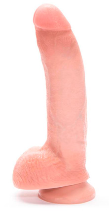 Suction Cup Dildo with Balls