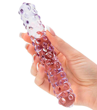 Nubby Dildo glass toy